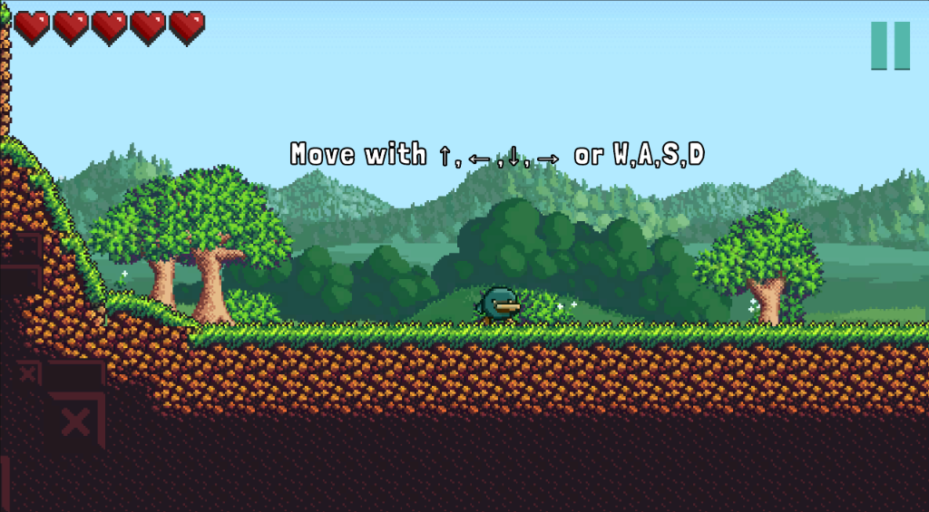 RenoxGame Screenshot - Movement tutorial